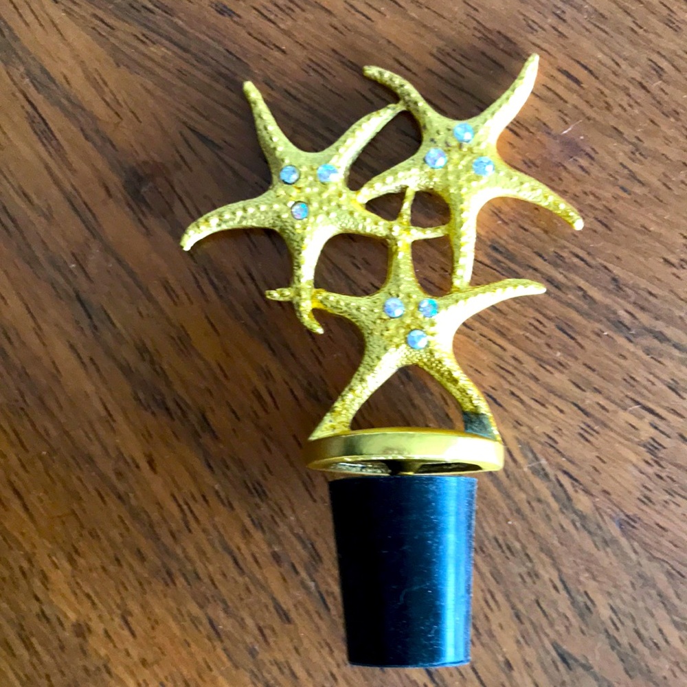 Starfish Wine Stopper